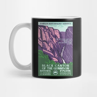 Black Canyon Of The Gunnison National Park WPA Mug